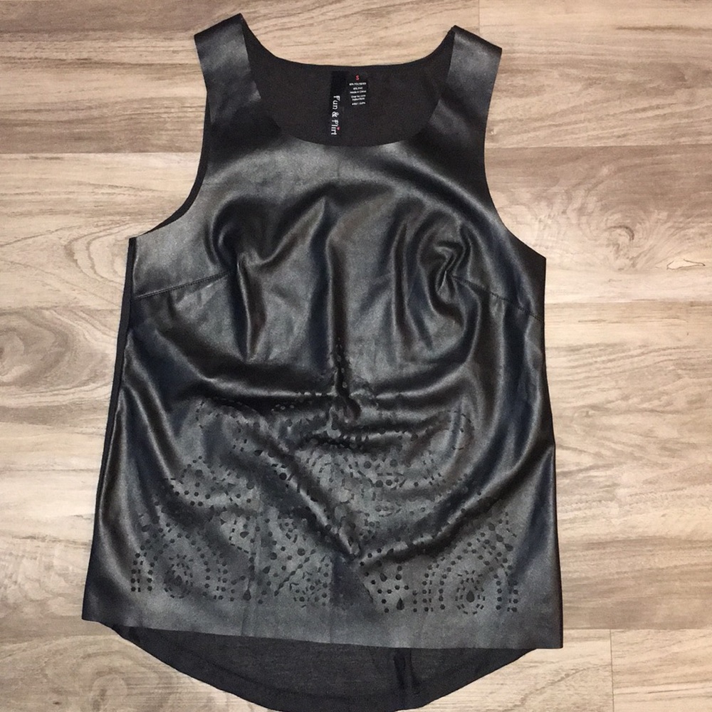 Black patterned